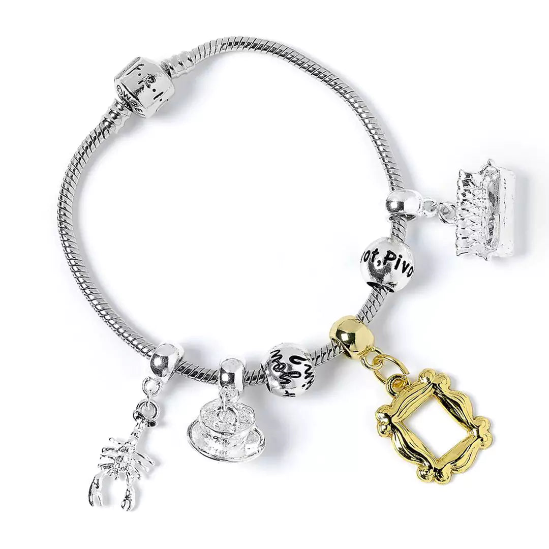 Charm Bracelet including 4 charms - Friends