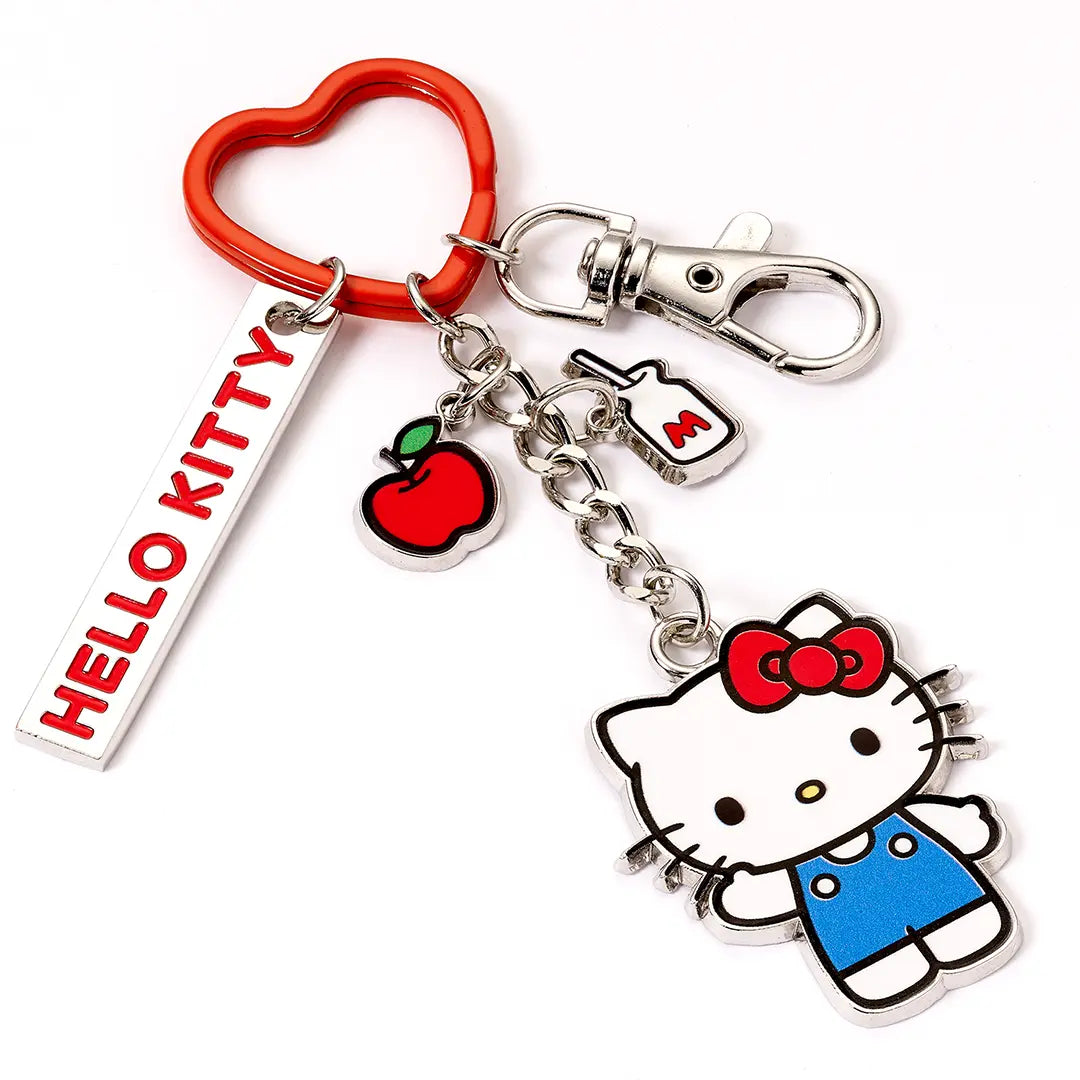 Keyring with Charms - Hello Kitty