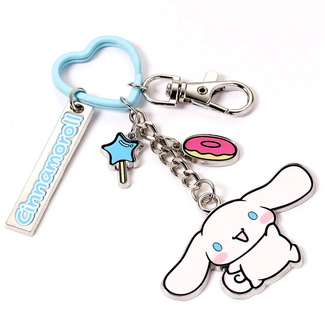 Keyring Cinnamoroll with Charms - Hello Kitty