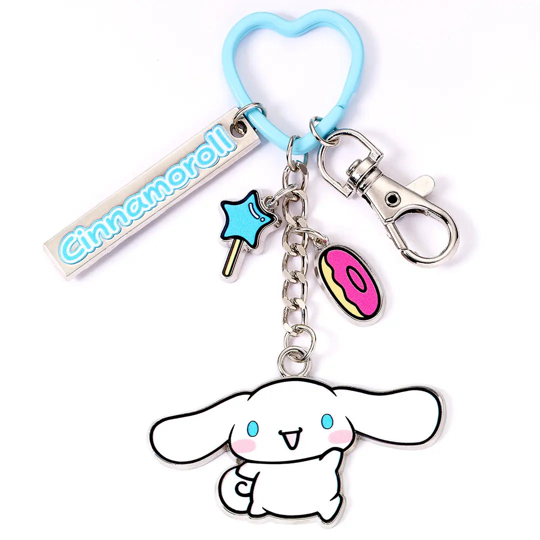 Keyring Cinnamoroll with Charms - Hello Kitty