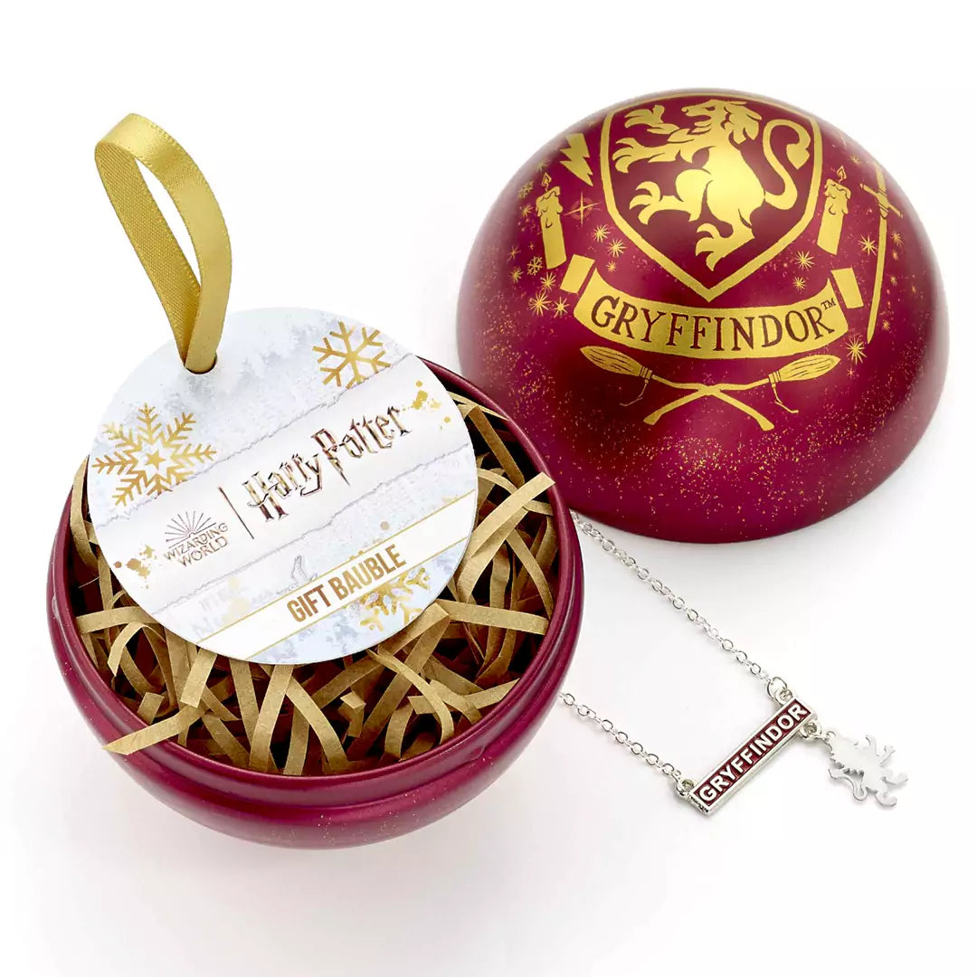Christmas bauble Gryffindor and Necklace - Harry Potter