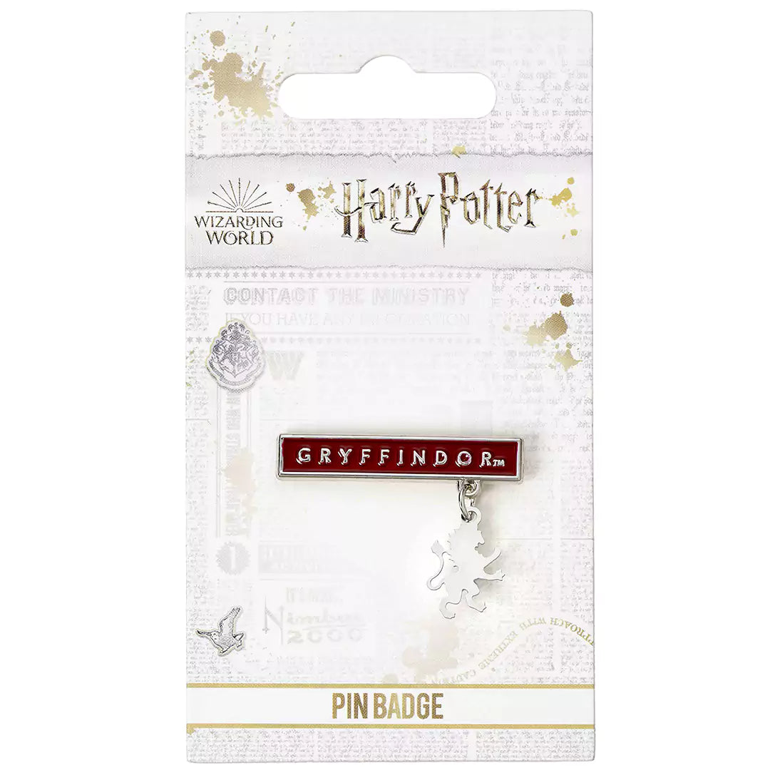 Gryffindor plaque pin badge - Harry Potter