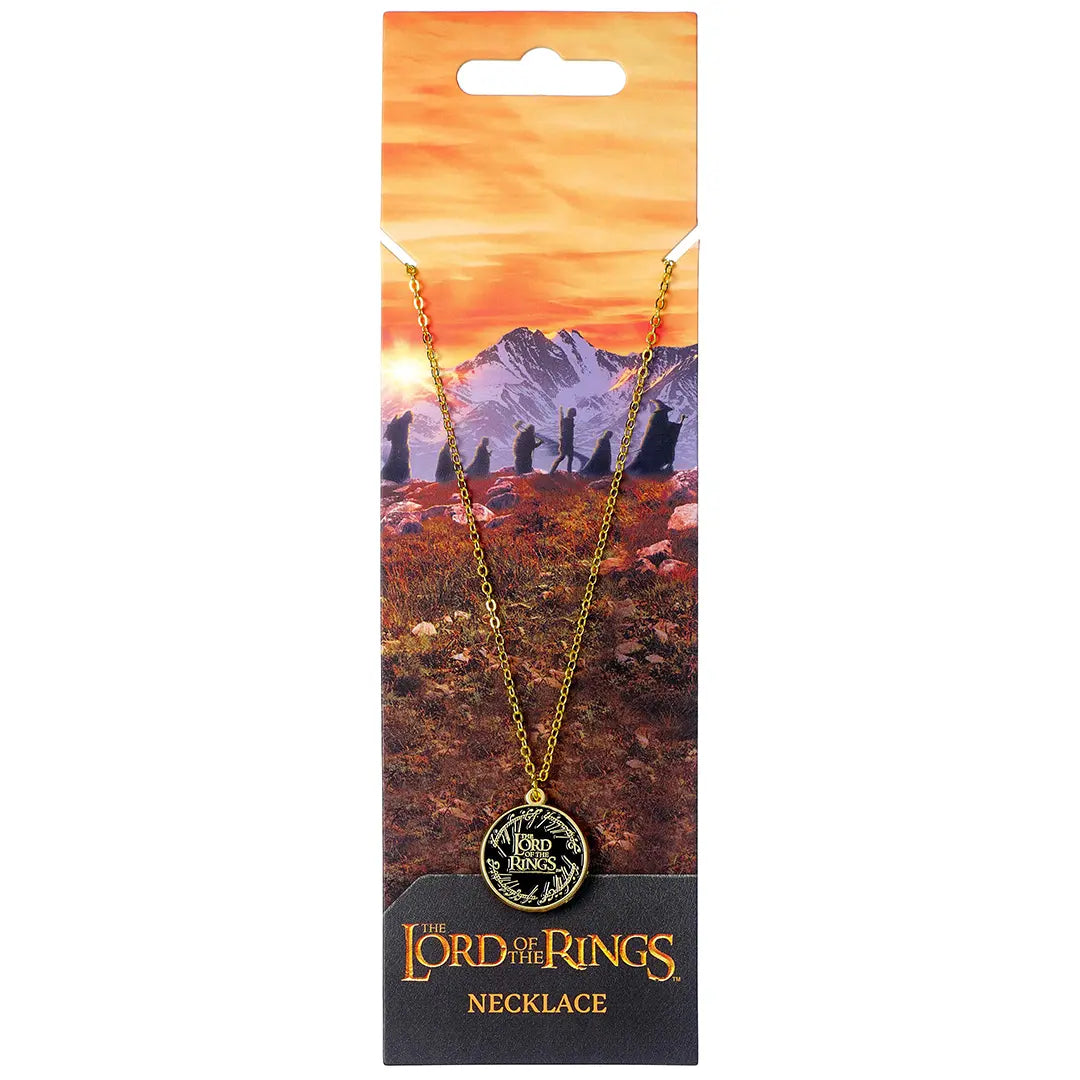 Necklace One Ring Logo - The Lord of the Rings