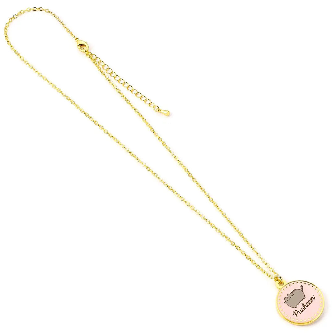 Pusheen the cat and necklace - Pusheen