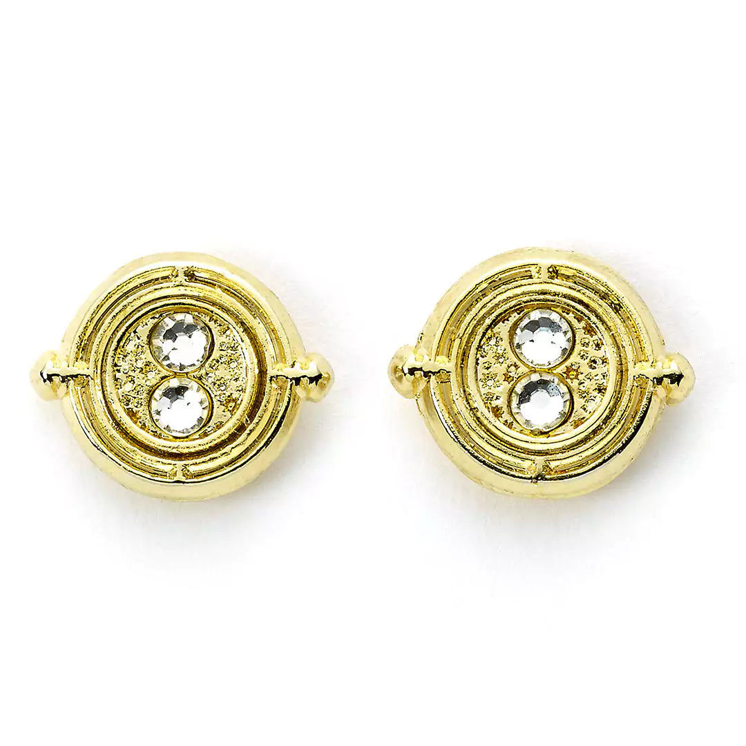 Official Harry Potter stud earring set - Time turners, choc frog