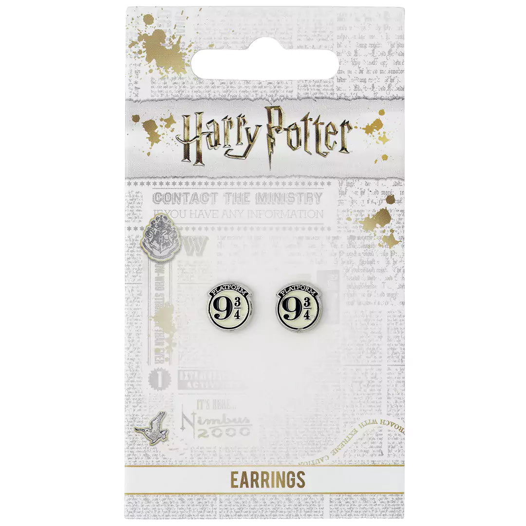 Harry Potter platform 9 3/4 stud earrings