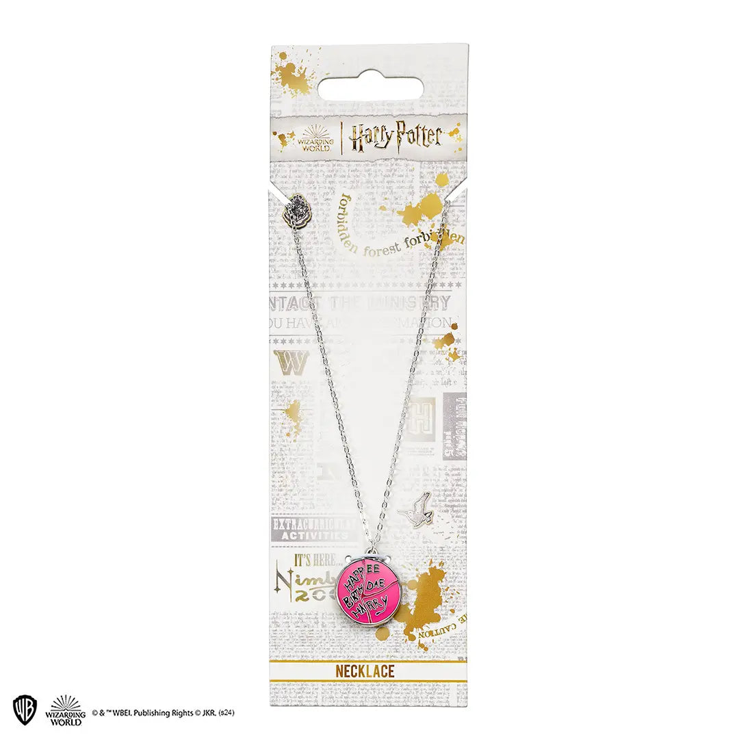 Happee Birthdae cake necklace - Harry Potter