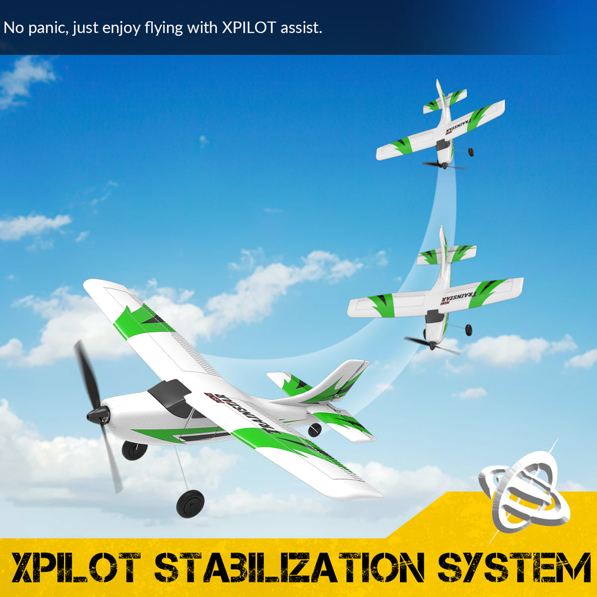 Trainstar Mini 3CH Gyro 400mm RTF