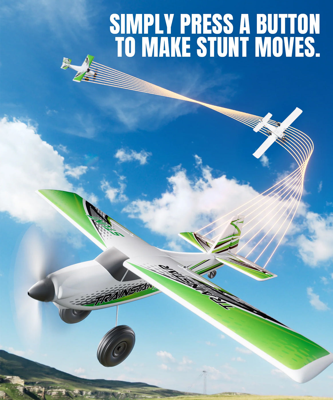 Trainstar Stunt Gyro Brushless 500mm RTF