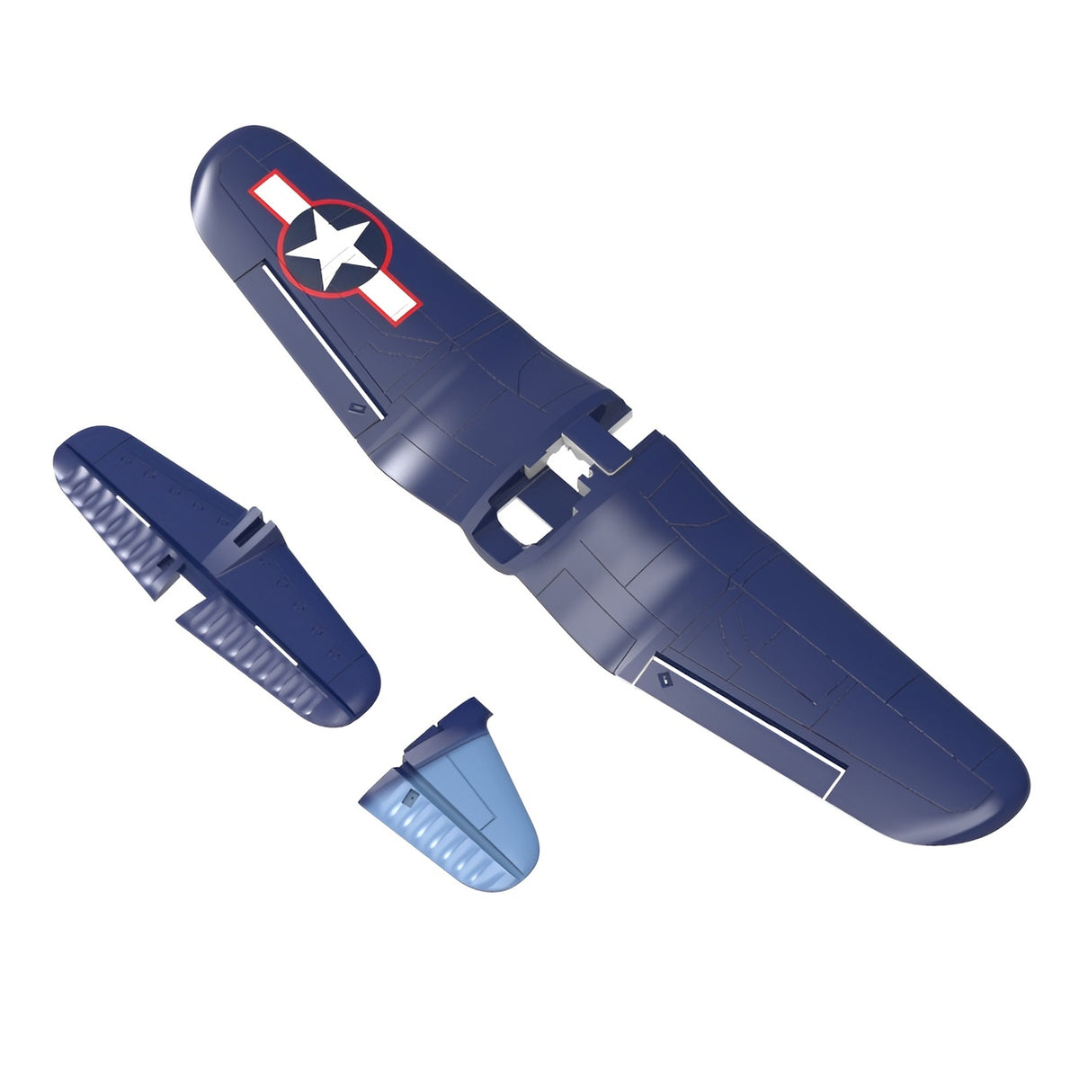 Wing, Tail Fin & Stabilizer F4U Corsair V2