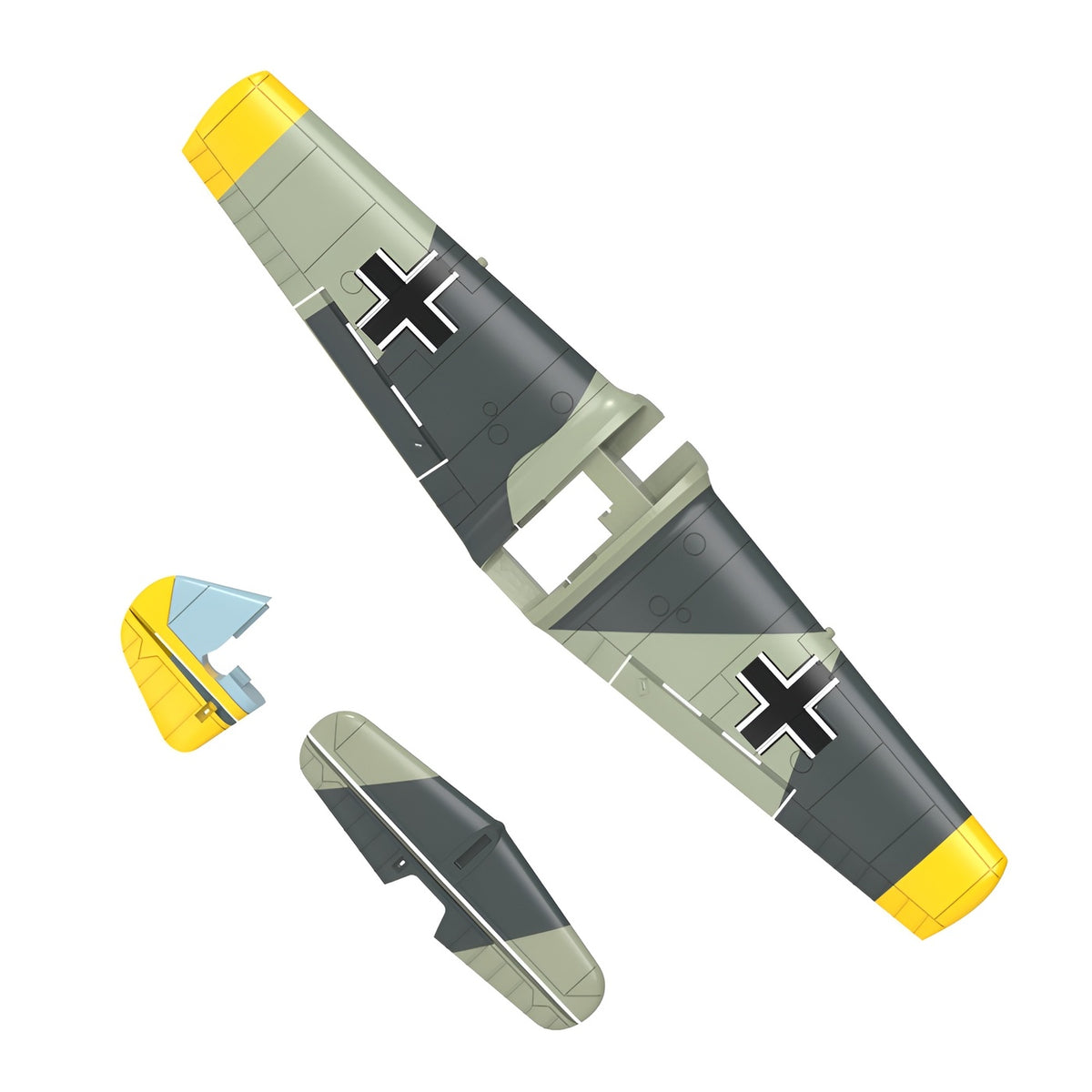 Wing, Tail Fin & Stabilizer BF109
