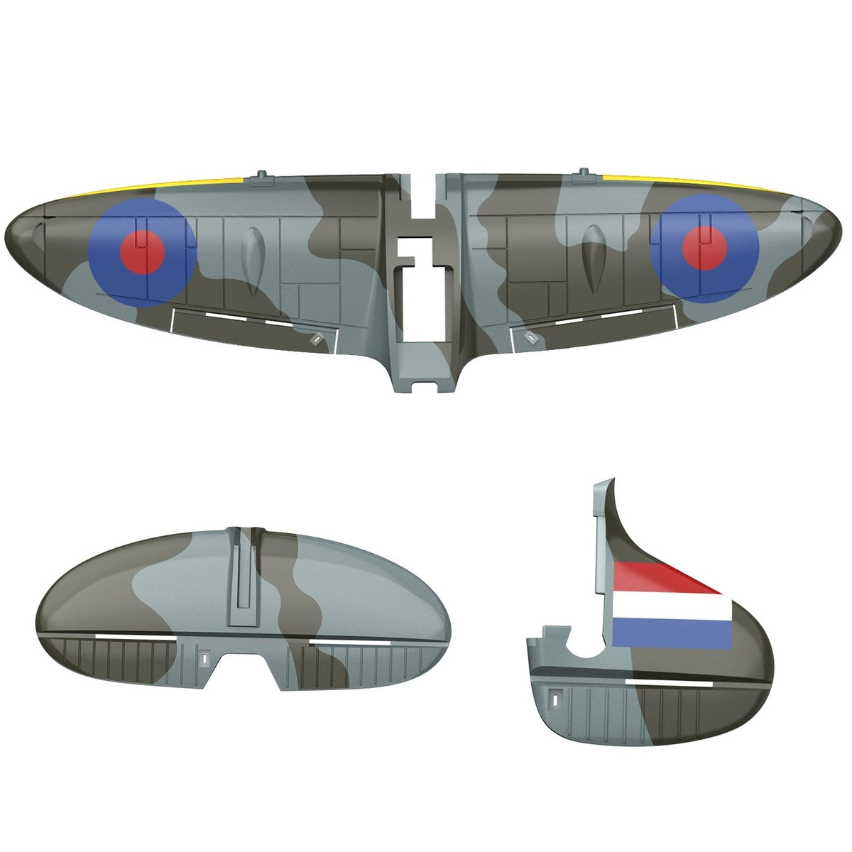 Wing, Tail Fin & Stabilizer Spitfire