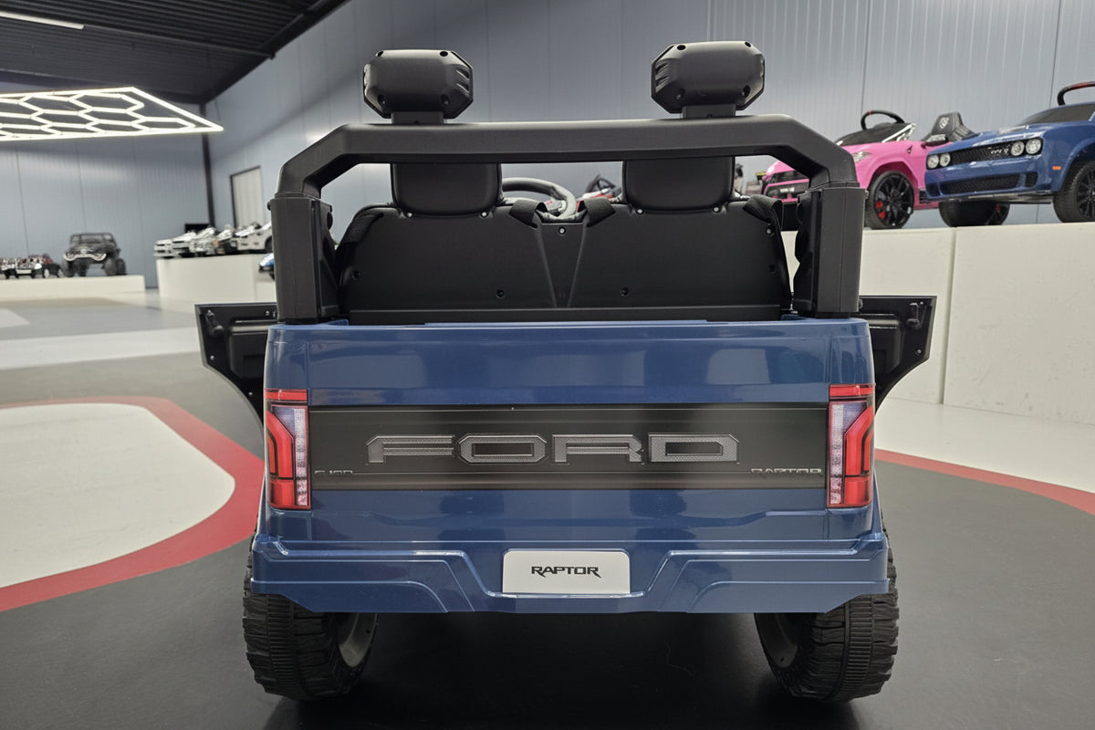 Ford Raptor 24V electric car for kids – 2 seats, black