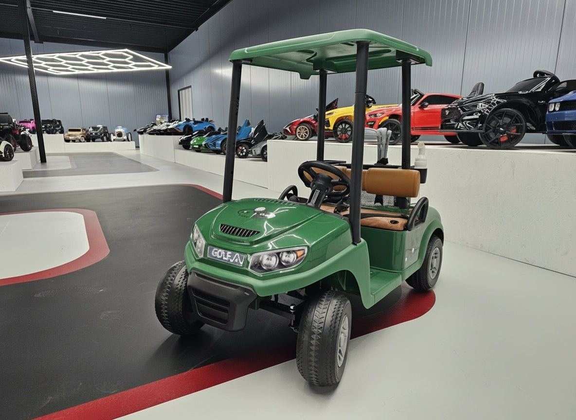 Golf cart 24V electric car for kids – 2 seats