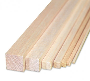 Minicars Wood 91005 - Balsa Strip 1 x 6 x 1000 mm