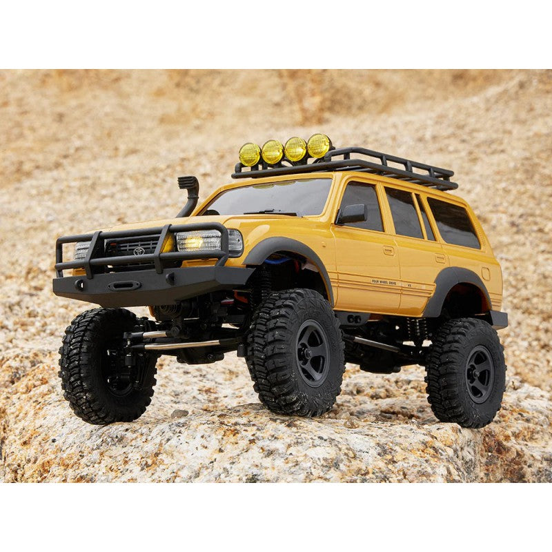 1/18 Toyota LC80 FCX18 scaler RTR car kit - Yellow