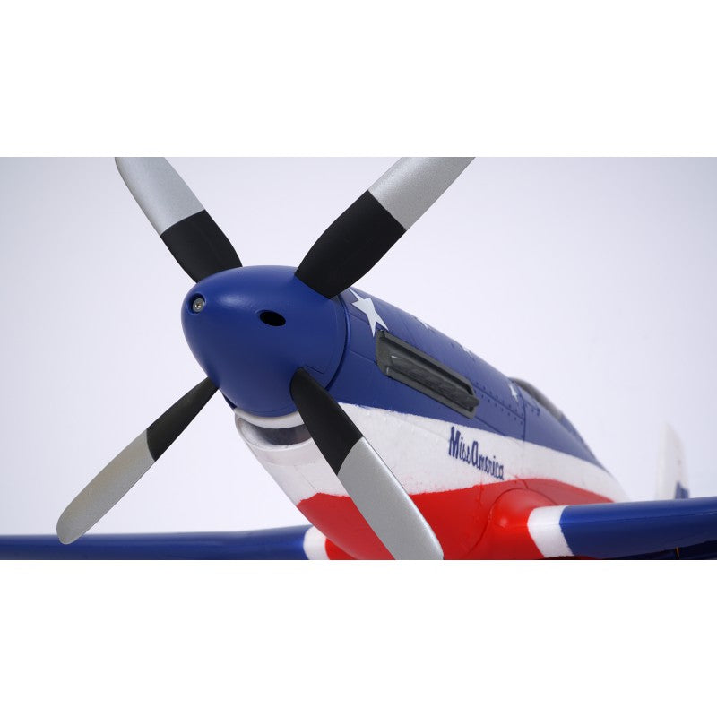 1/10 Plane 1100mm P51D Miss America PNP kit w/ reflex