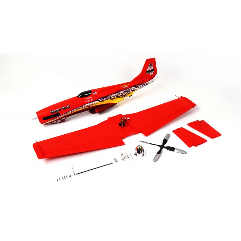 1/10 Plane 1100mm P51D Mustang Dago Red PNP kit