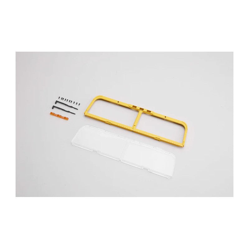 1/12 Hummer H1 - Front window frame (yellow)