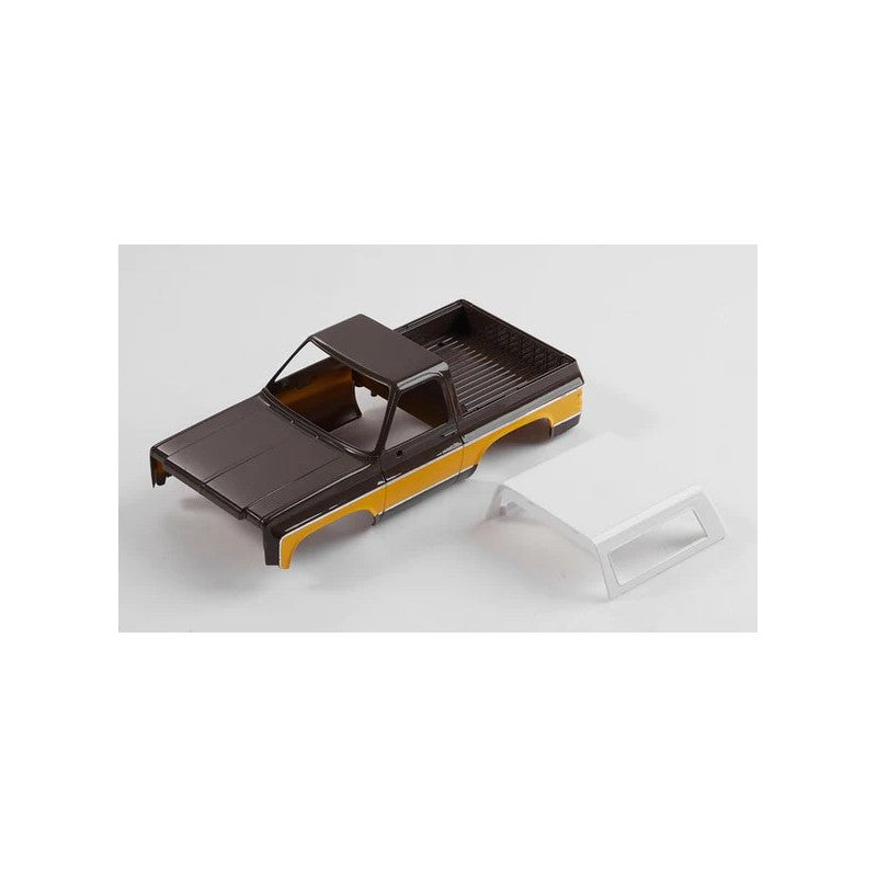 1/24 K5 Blazer FCX24 - car BODY & canvas top painted (brown/yellow)