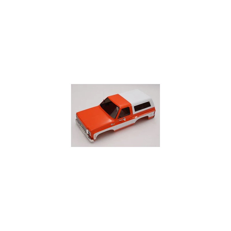 1/24 K5 Blazer FCX24 - car BODY assembly painted (white/orange)