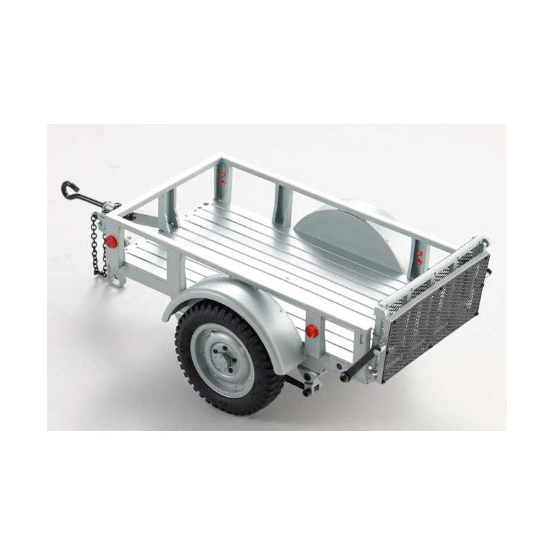 1/18 - 1/12 - Utility trailer B (Silver)
