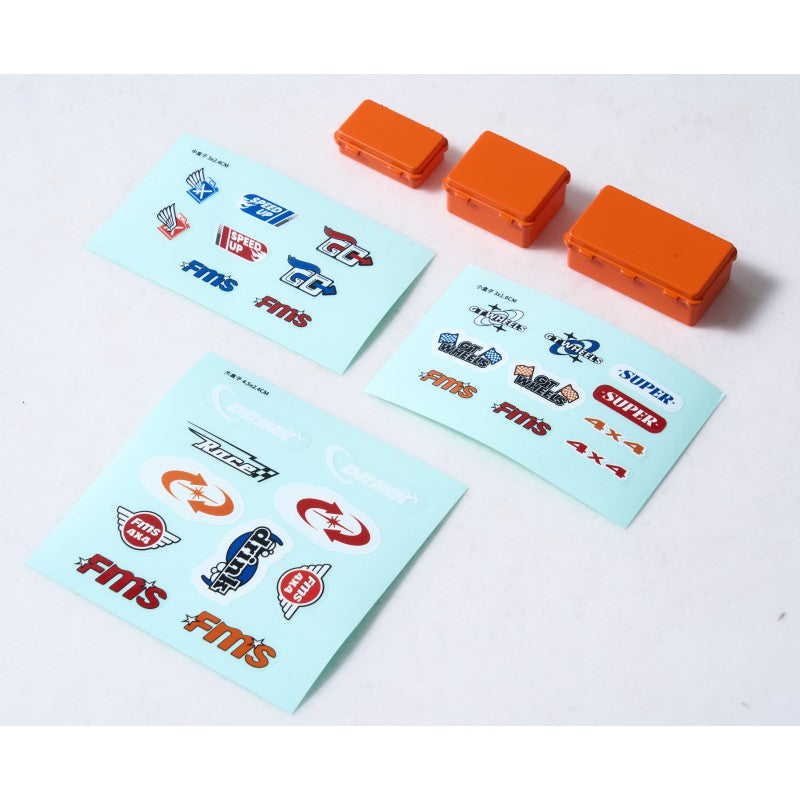 1/18 luggage box set (orange)