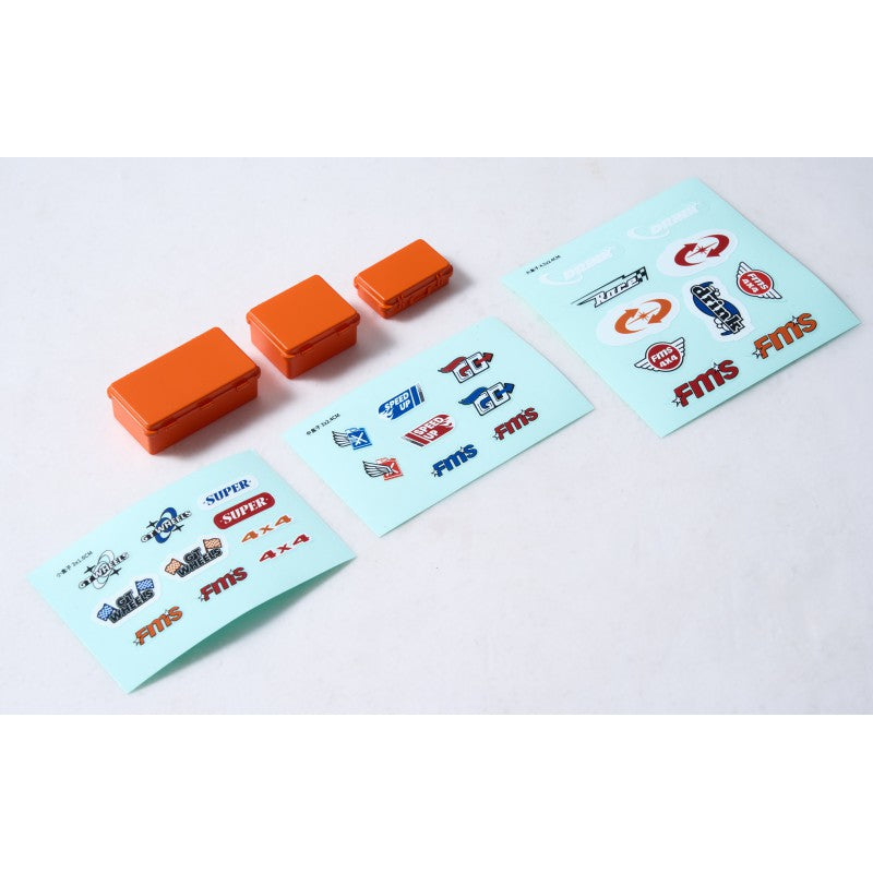 1/18 luggage box set (orange)