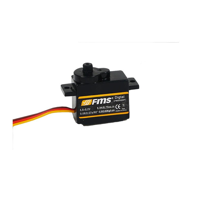 5g digital gear servo positive with 330mm wire (FMS5GDP)