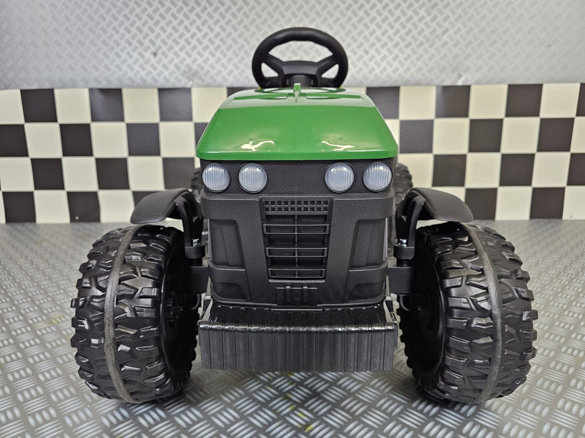 Farmer kids' tractor 12V with remote control – green