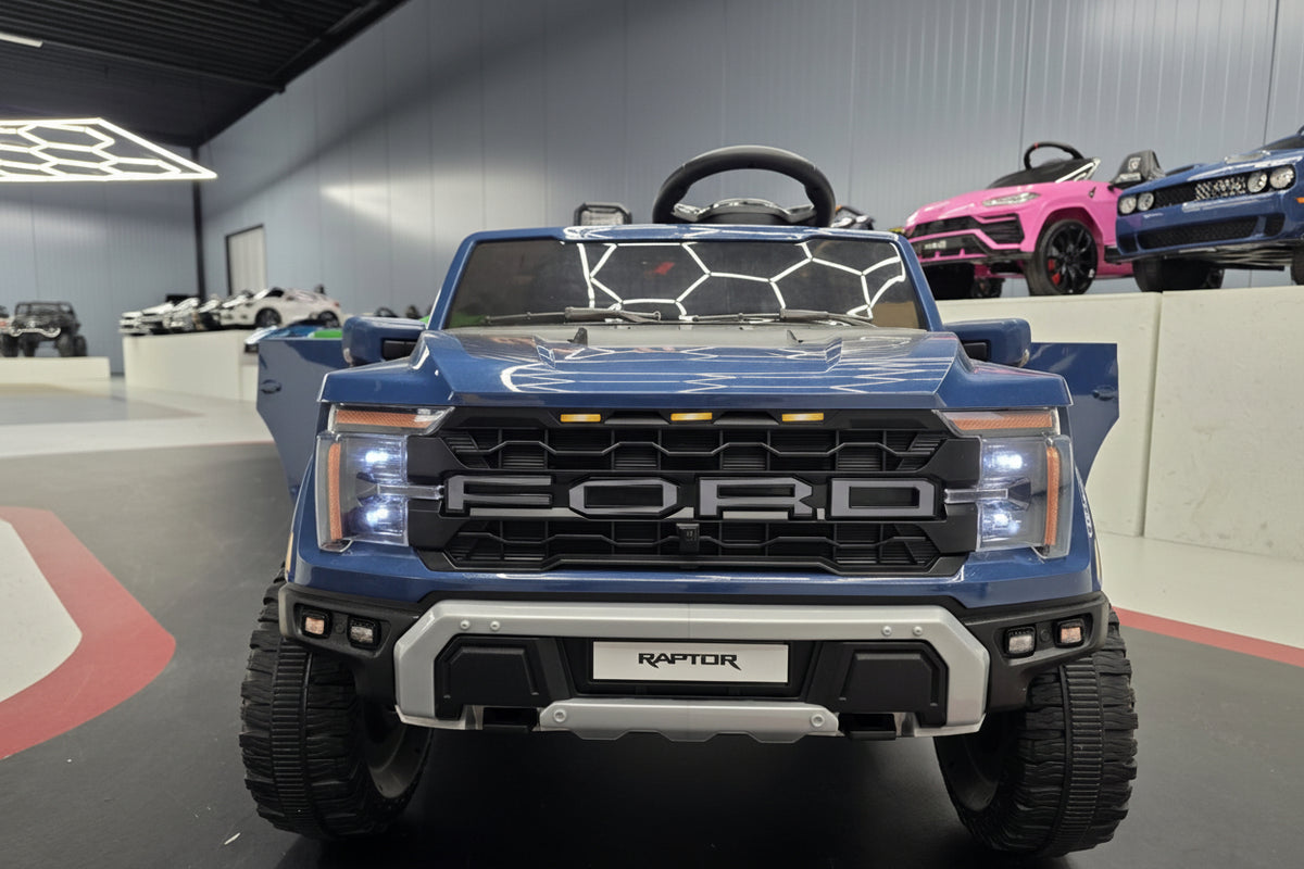 Ford Raptor 24V electric car for kids – 2 seats, black