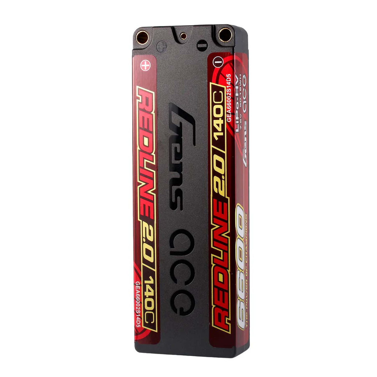 GENS ACE GEA66002S14D5 - GensAce Redline 2.0 2S HV 7.6V-140C-6600 139x47x20mm 244g
