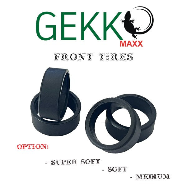 Gekko Maxx GKM-013-SS - Front Tires F8.5 (4pcs) - Super Soft