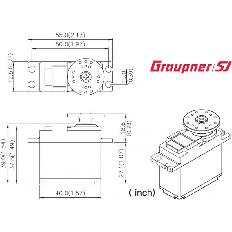 DES 708 BB MG Digital Servo