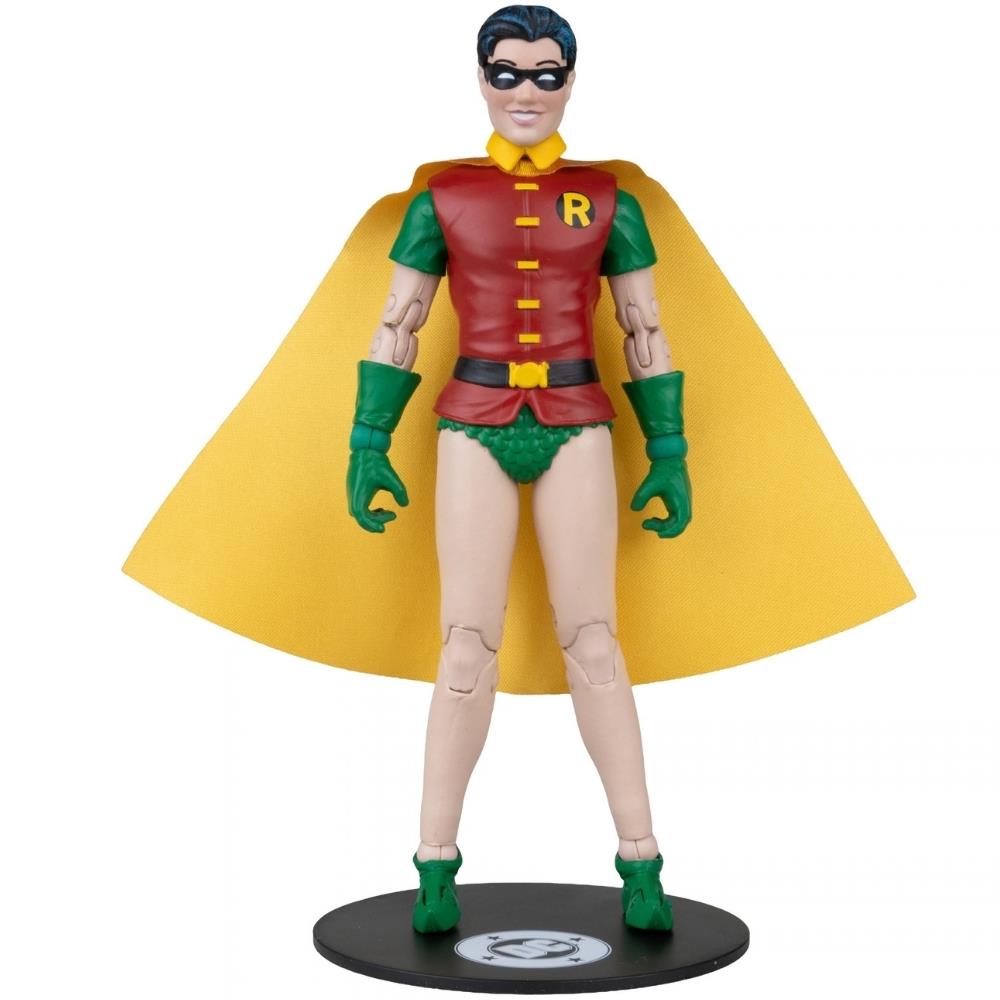 DC Direct Robin Dick Grayson (Batman #1) 7in Action Figure with Comic McFarlane Toys (Red Platinum Edition)