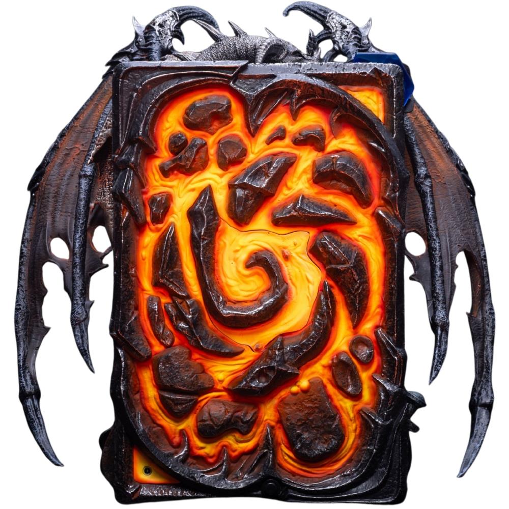Blizzard Hearthstone Deathwing Art Statue Frame