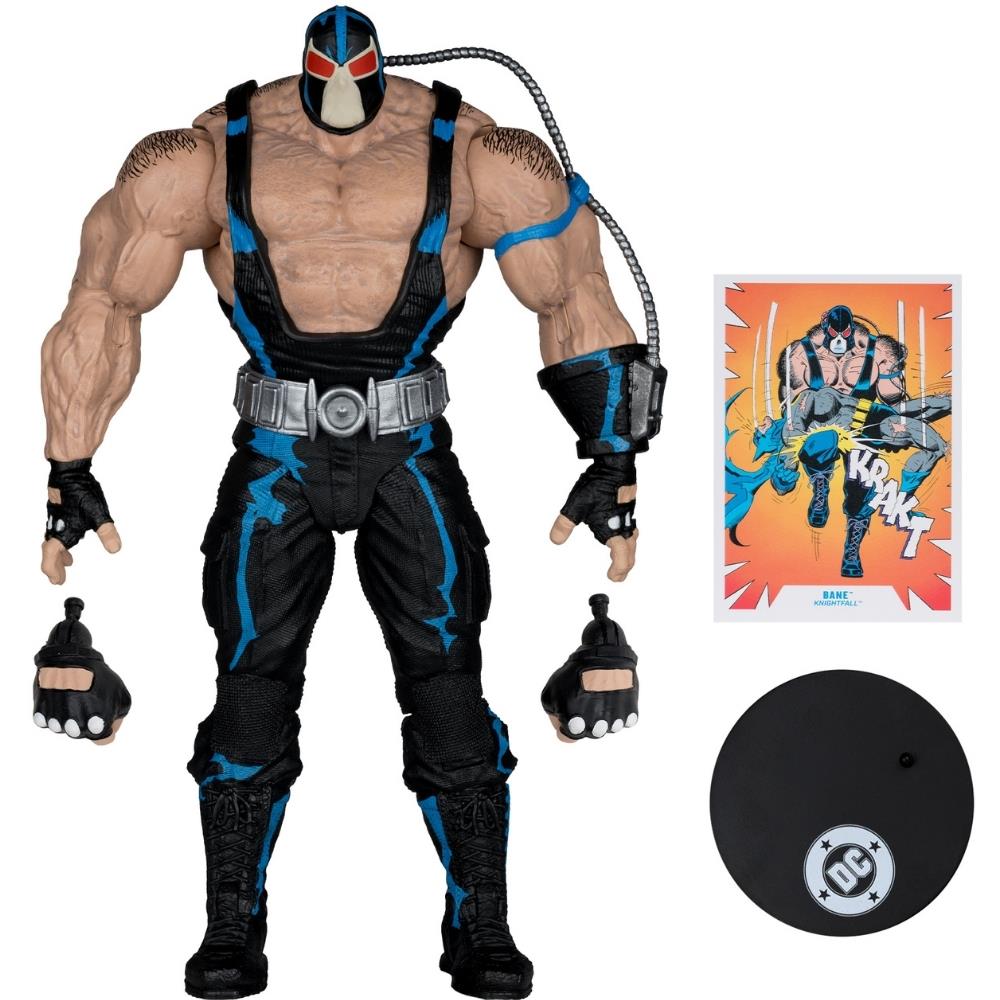 DC Multiverse Bane (Knightfall) Mega Figure Gold Label McFarlane Toys