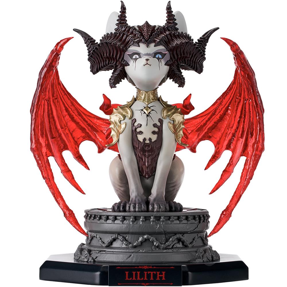 Blizzard Diablo Lilith Meow Light-Up Figure