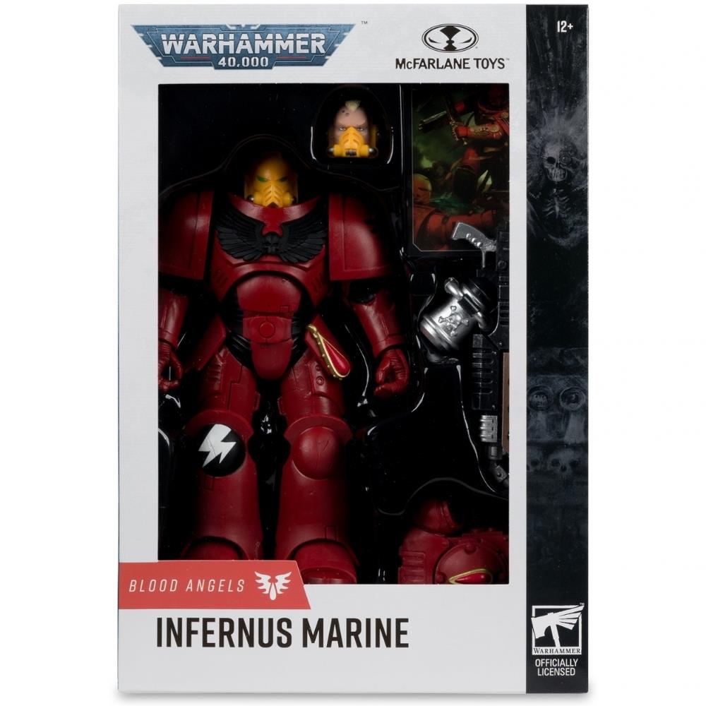 Warhammer 40,000 Infernus Marine (Blood Angels) 7in Action Figure McFarlane Toys
