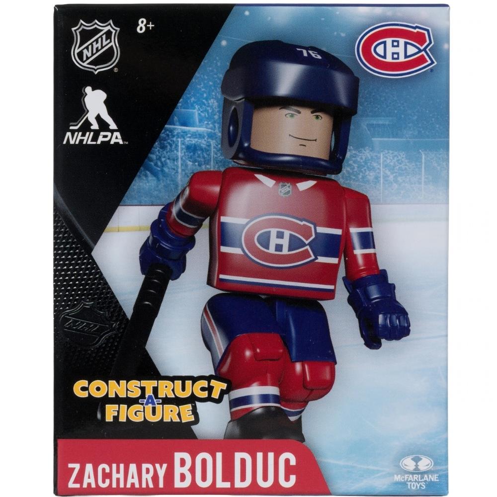 NHL Zachary Bolduc (Montreal Canadiens) Construct-a-Figure McFarlane Toys