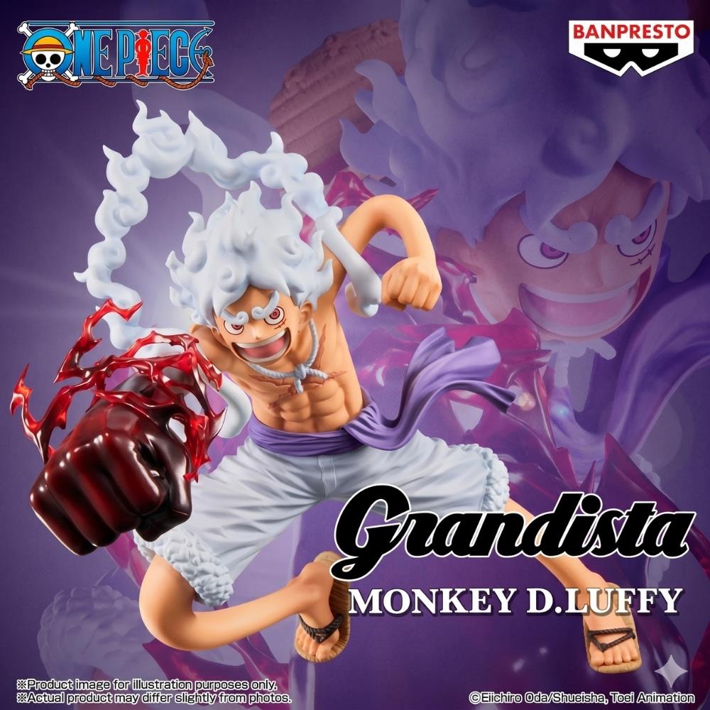 Bandai One Piece Grandista Monkey D.Luffy Gear5 Ⅱ Special Edition Figure