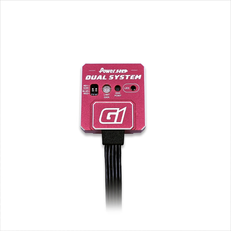 POWER HD HD-G1R - Power HD Gyro G1 drift Dual System Full Red