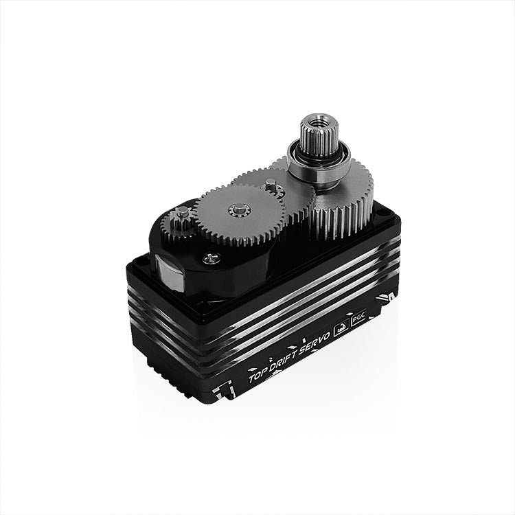POWER HD HD-TDS-2 - Servo Power HD TDS-2 Black Low Profil Drift HV 25kg/0.09s