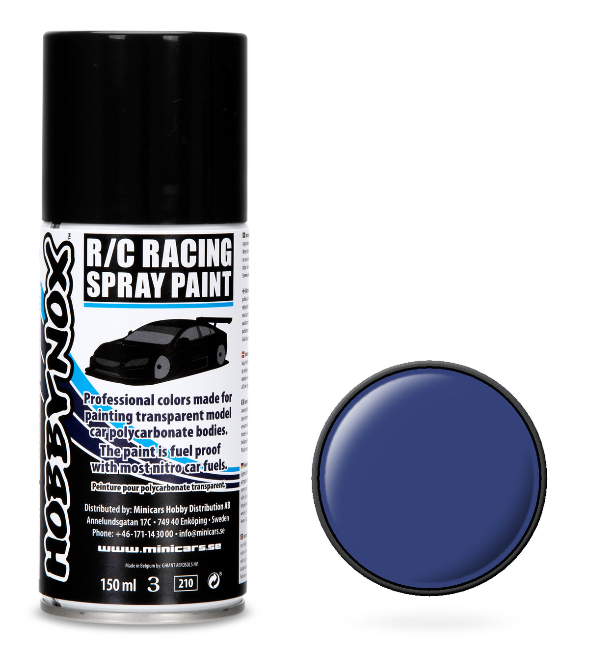 Blue R/C Racing Spray Paint 150 ml