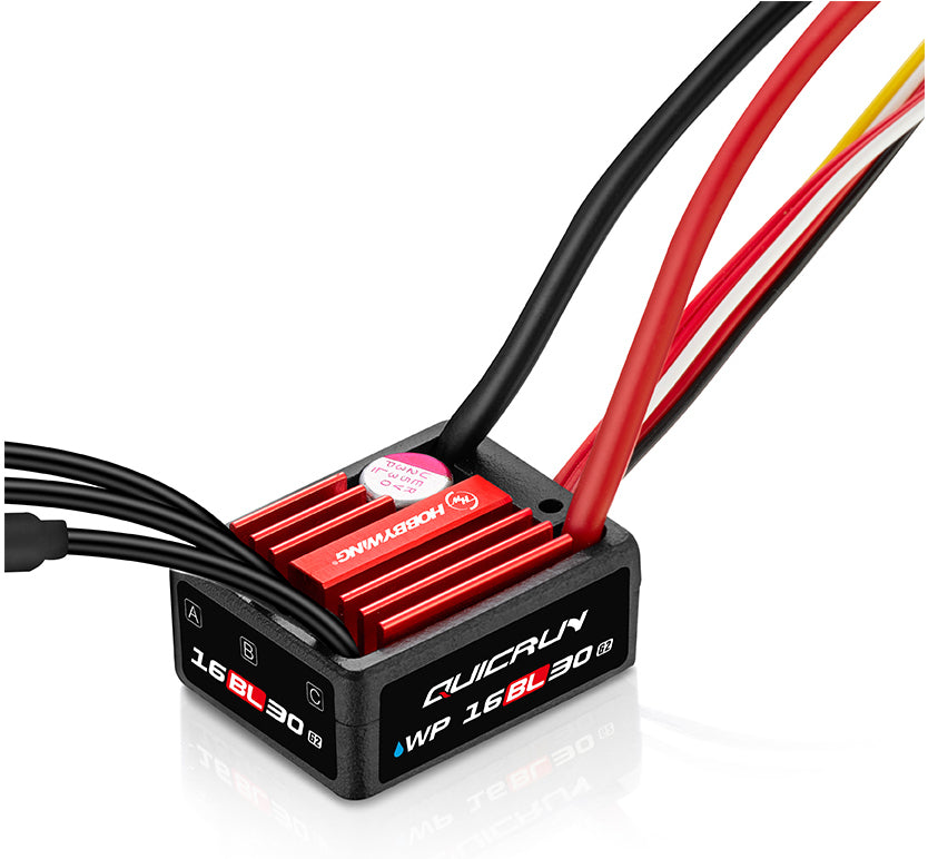 QuicRun WP 16BL30 G2 Sensorless ESC 2-3S Car 1/16