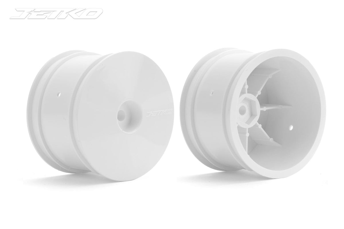 JETKO JK6114WH8 - Jetko Wheels 1:10 Buggy Rear White 8pack