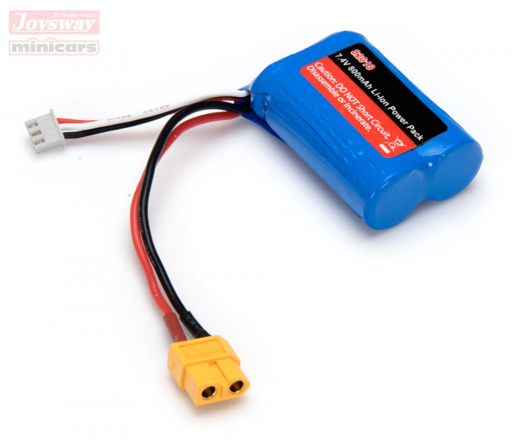 Li-Ion Battery 2S 7,4V 900mAh (8206 & 8208) Now with XT-60 82019