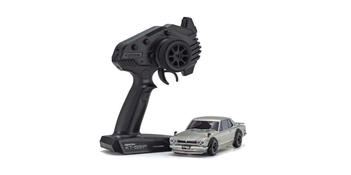 KYOSHO K.32359S - Kyosho Mini-Z MR04 RWD Skyline 2000GT-R KPGC10 Silver N-MM2/KT531P