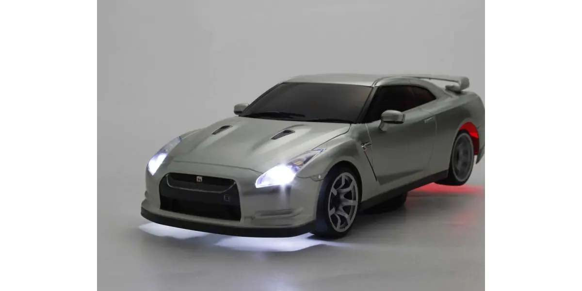 KYOSHO EGG K.66608A - Kyosho First Mini-Z 1:28 Nissan GT-R R35 Silver