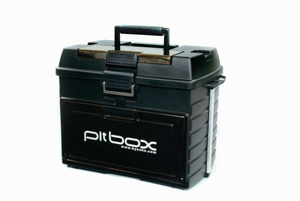 KYOSHO K.80460 - Kyosho DeLuxe Edition Black Pitbox 542x300x397mm